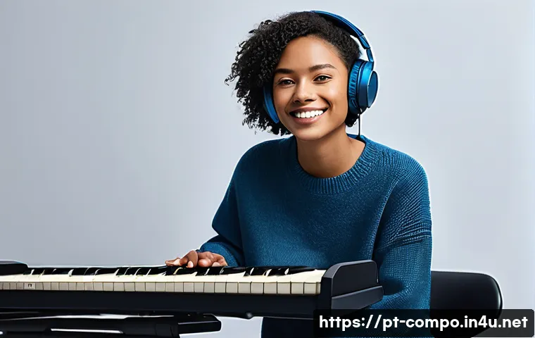 작곡가의 경력 발전 전략 - **A Composer and AI Co-Creation:**
    A talented, diverse female composer, in her late 20s, with a ...